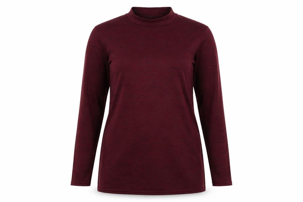 Boohoo Womens Red  Polyester Pullover Sweatshirt Size 14  Pullover