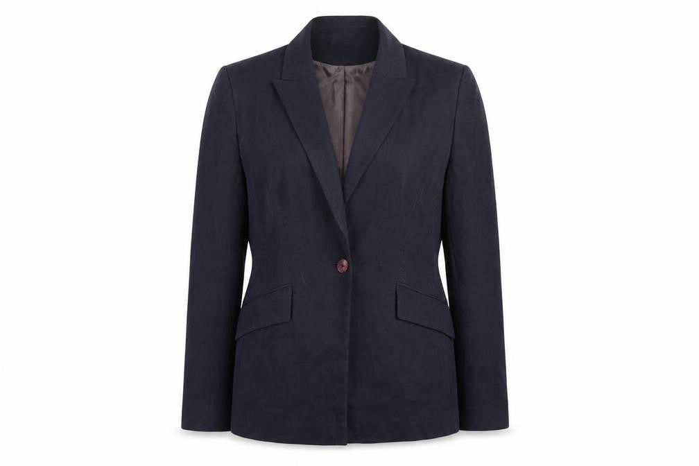 Principles Womens Grey  Polyester Jacket Blazer Size 12