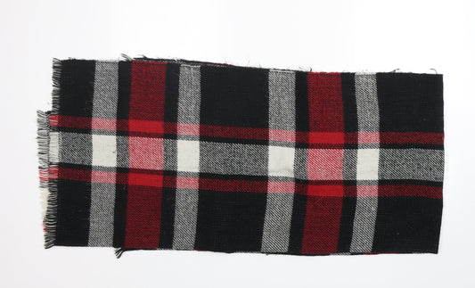 Atmosphere Womens Multicoloured Plaid Acrylic  Shawl/Wrap