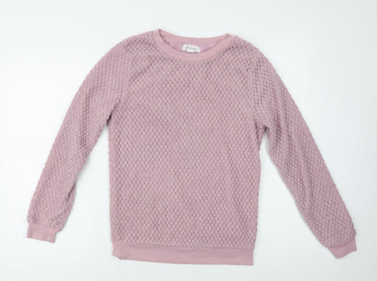 Primark Womens Purple  Polyester Top Pyjama Top Size 8