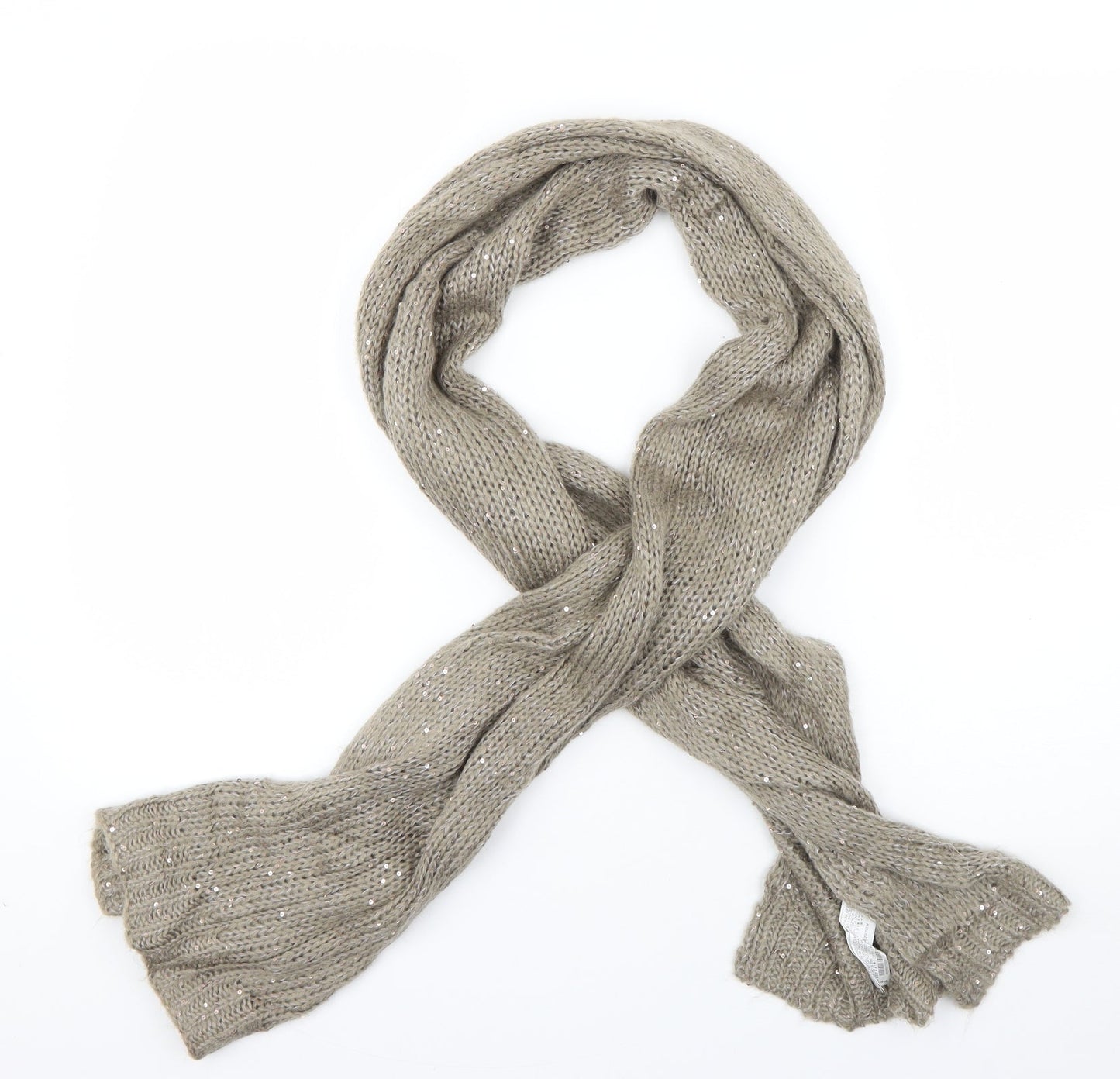 Preworn Womens Brown  Acrylic  Scarf