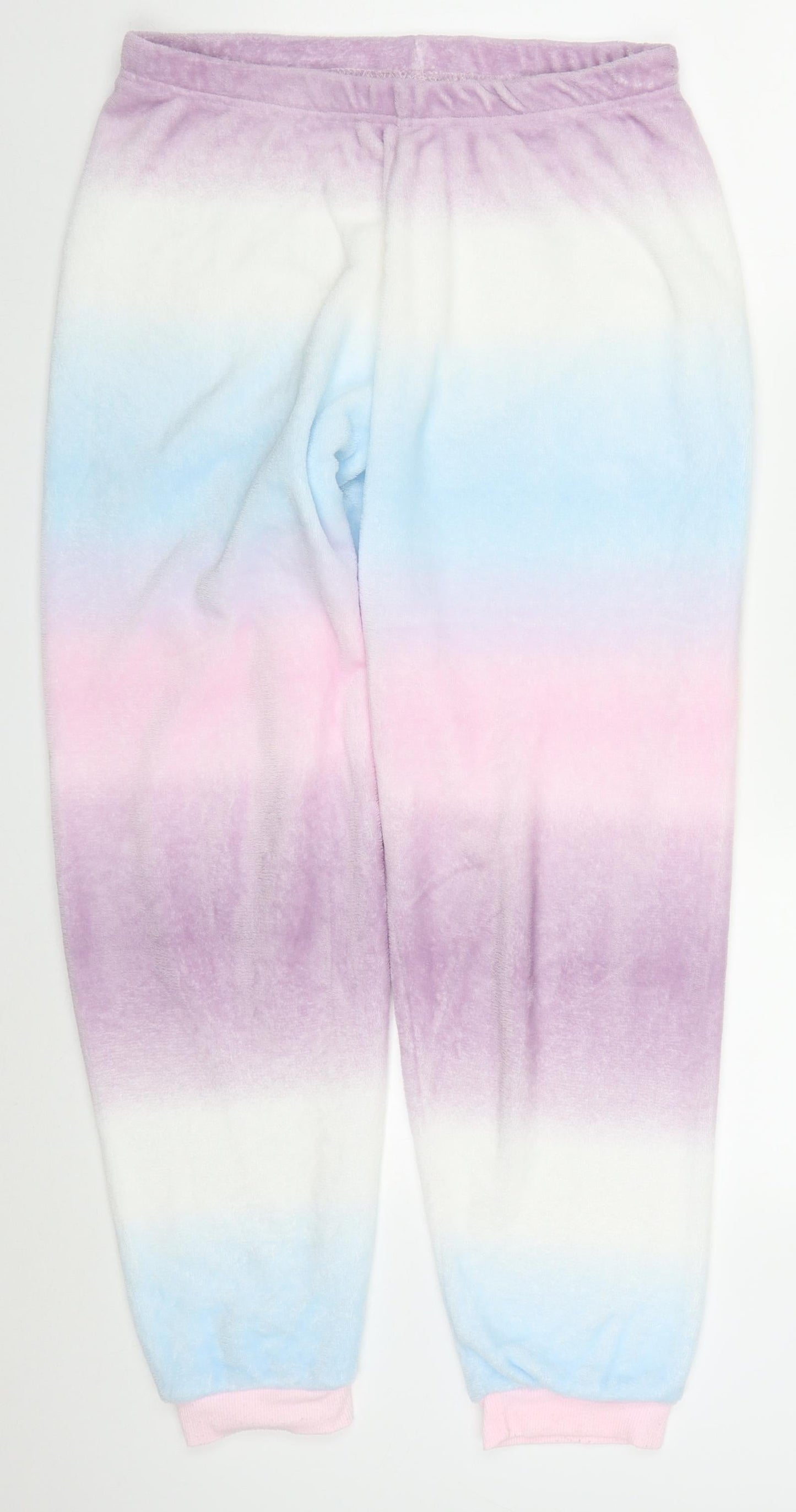 Preworn Womens Multicoloured  Polyester Trousers  Size 29 in L28 in Regular  - Ombre Pyjama Pants