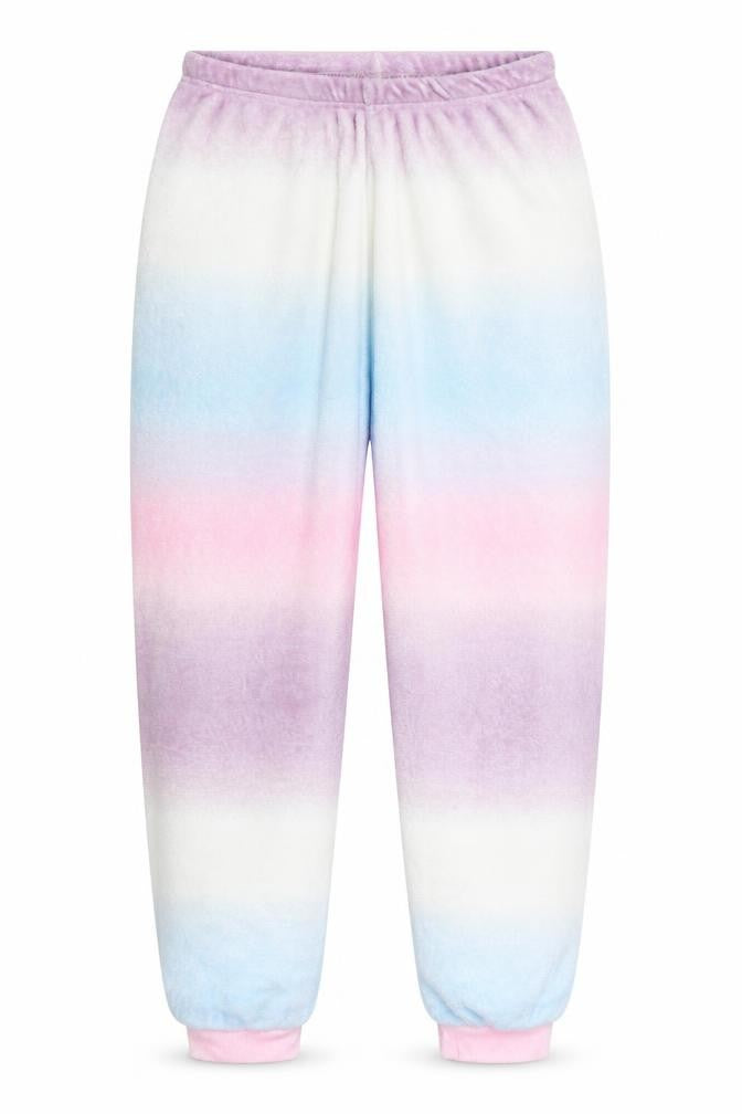 Preworn Womens Multicoloured  Polyester Trousers  Size 29 in L28 in Regular  - Ombre Pyjama Pants