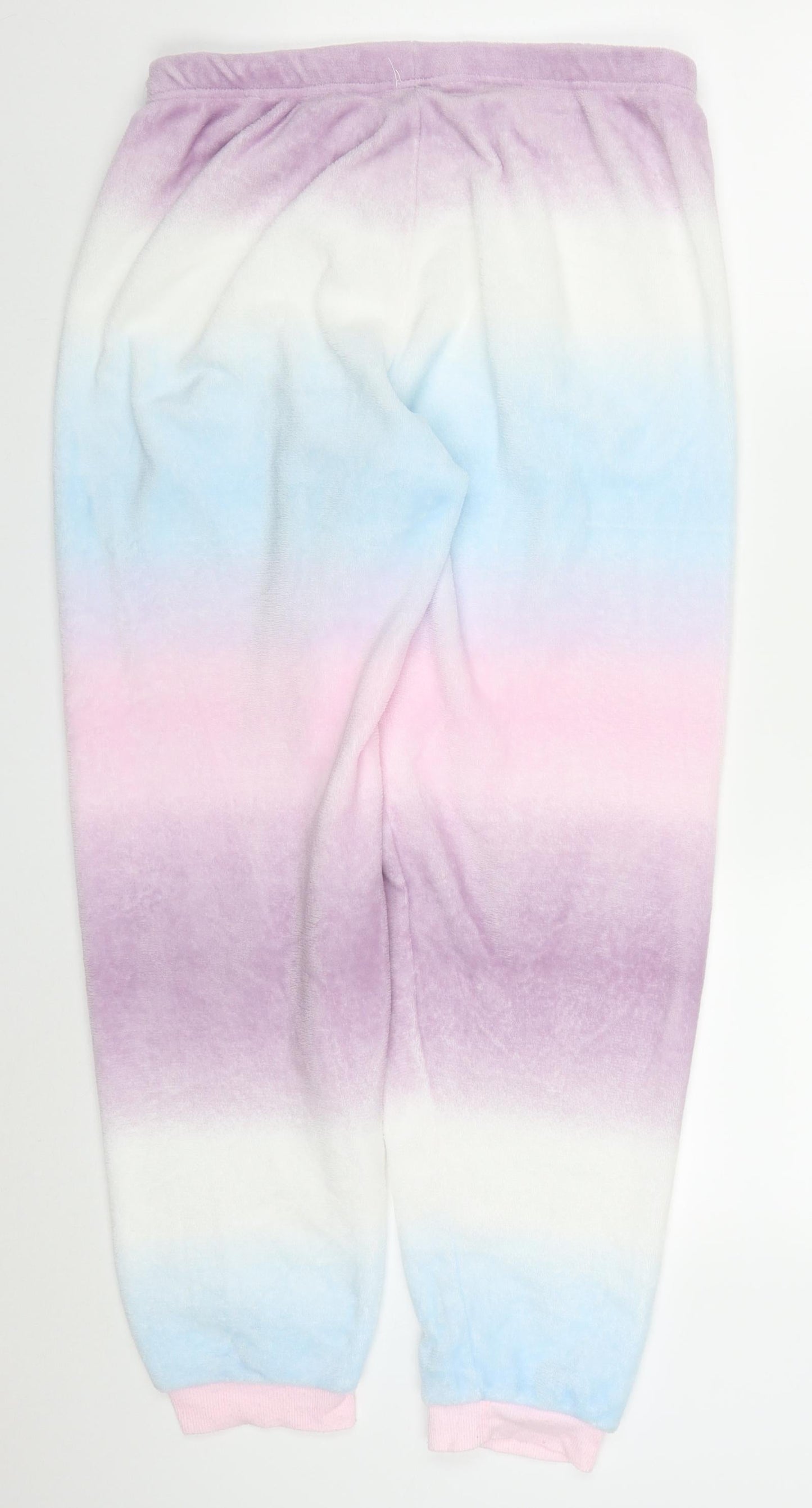 Preworn Womens Multicoloured  Polyester Trousers  Size 29 in L28 in Regular  - Ombre Pyjama Pants