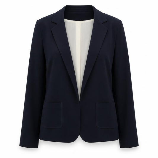 Atmosphere Womens Blue  Polyester Jacket Blazer Size 8