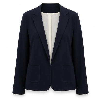 Atmosphere Womens Blue  Polyester Jacket Blazer Size 8
