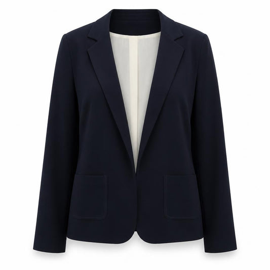 Atmosphere Womens Blue  Polyester Jacket Blazer Size 8