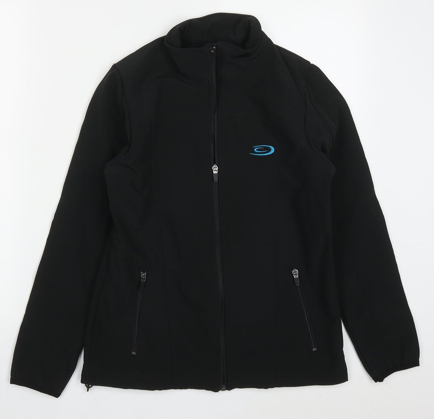 Crane Womens Black   Jacket  Size S  Zip