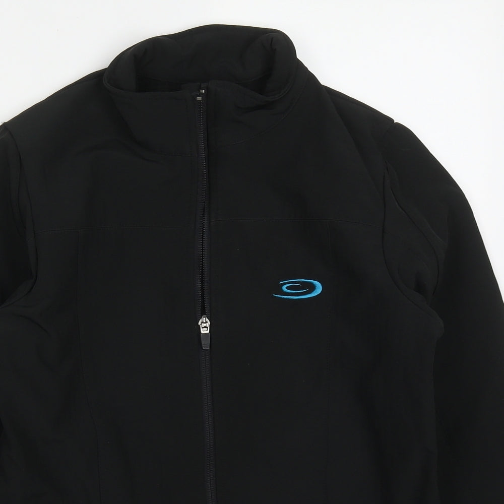 Crane Womens Black   Jacket  Size S  Zip