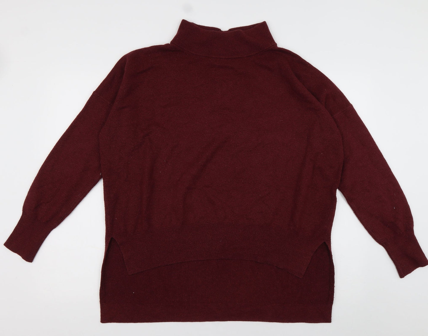French Connection Mens Red  Acrylic Pullover Sweatshirt Size M