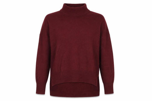 French Connection Mens Red  Acrylic Pullover Sweatshirt Size M