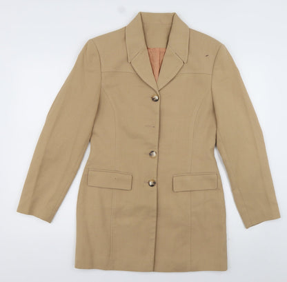 Richards Womens Brown   Jacket Blazer Size 10  Button