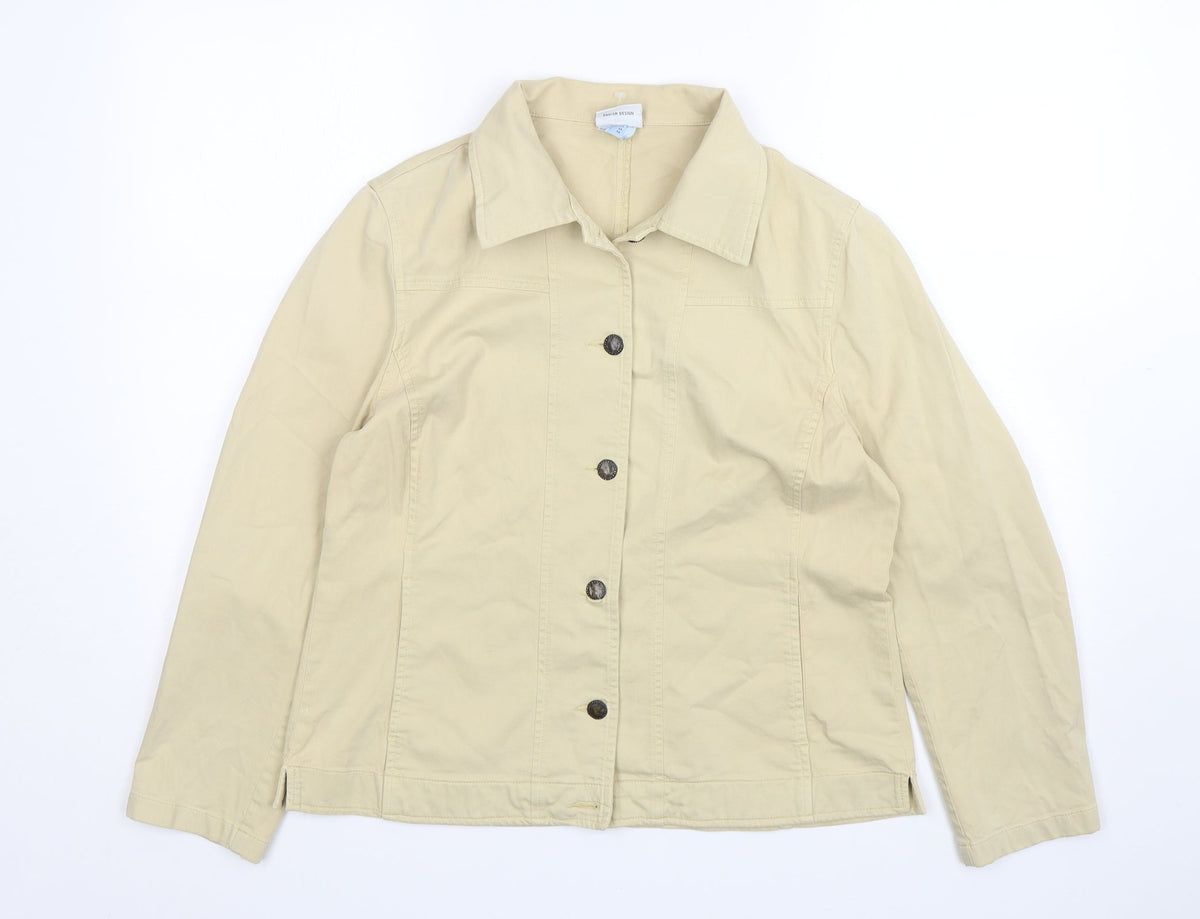 Jorli Womens Beige   Jacket  Size 14