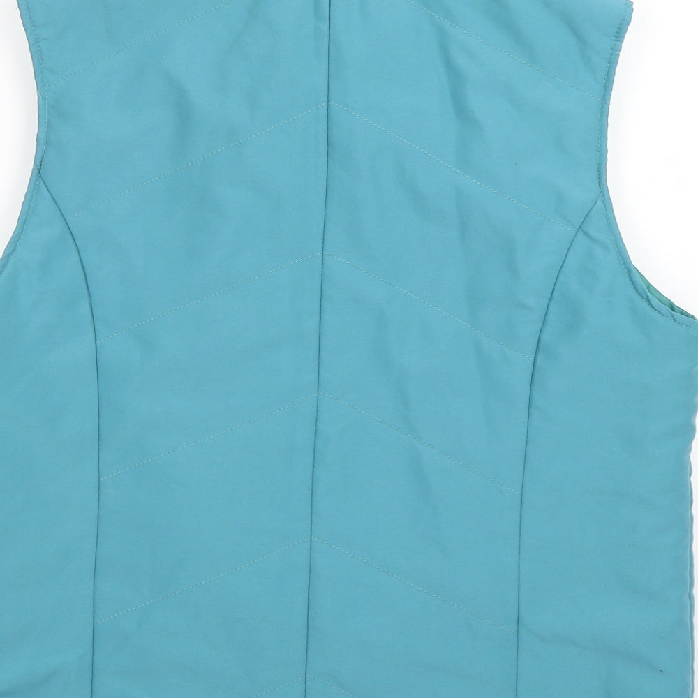 EWM Womens Green   Gilet Coat Size S