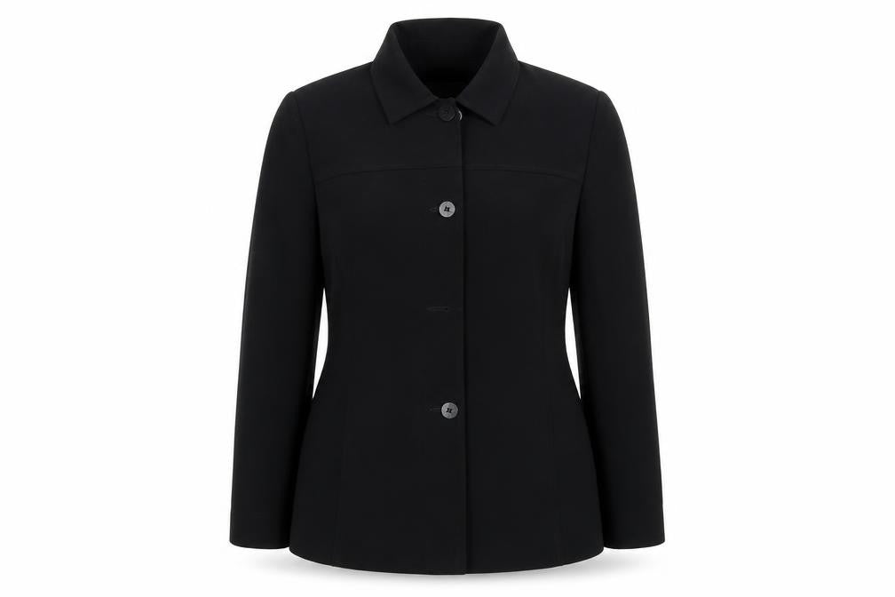 Amranto Womens Black   Jacket  Size 10