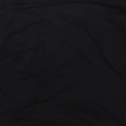 BHS Womens Black V-Neck  Viscose Cardigan Jumper Size 12