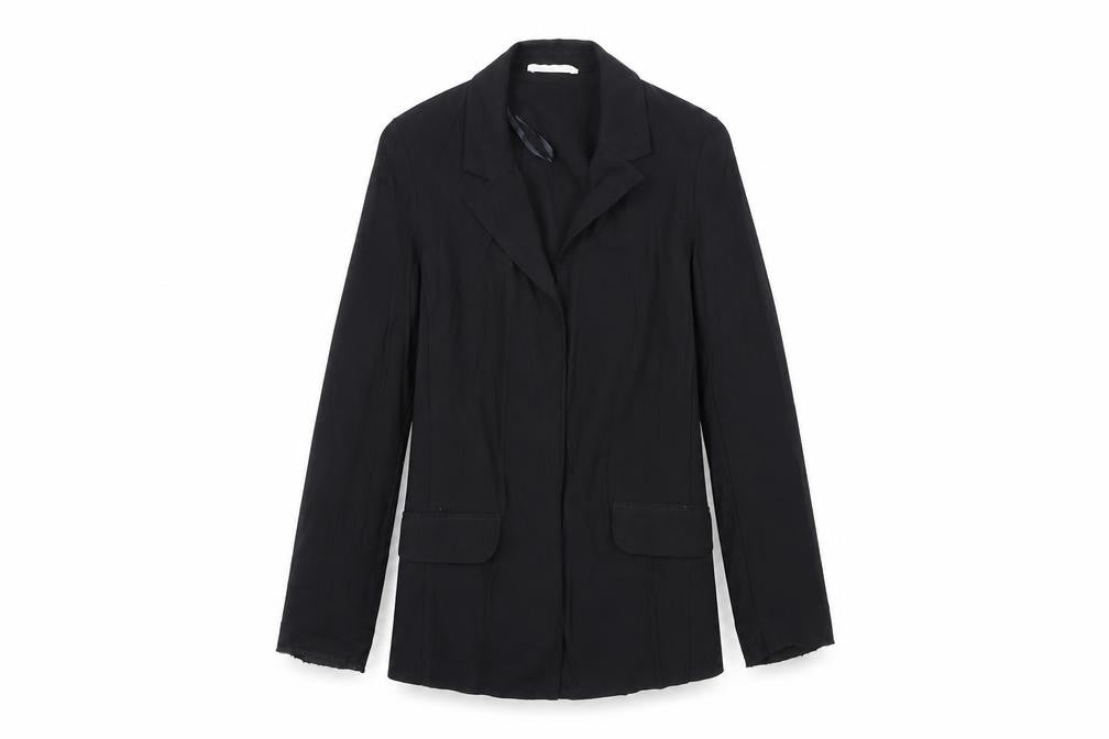 Primark Womens Black  Viscose Jacket Blazer Size 6