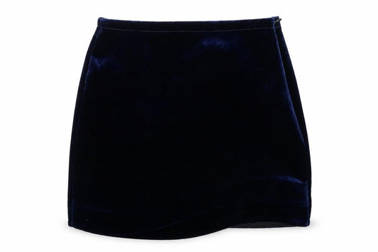 Topshop Womens Blue  Polyester Mini Skirt Size 8