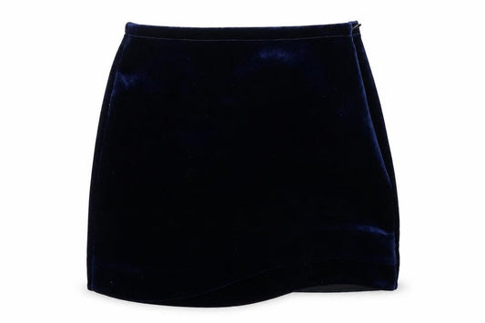 Topshop Womens Blue  Polyester Mini Skirt Size 8