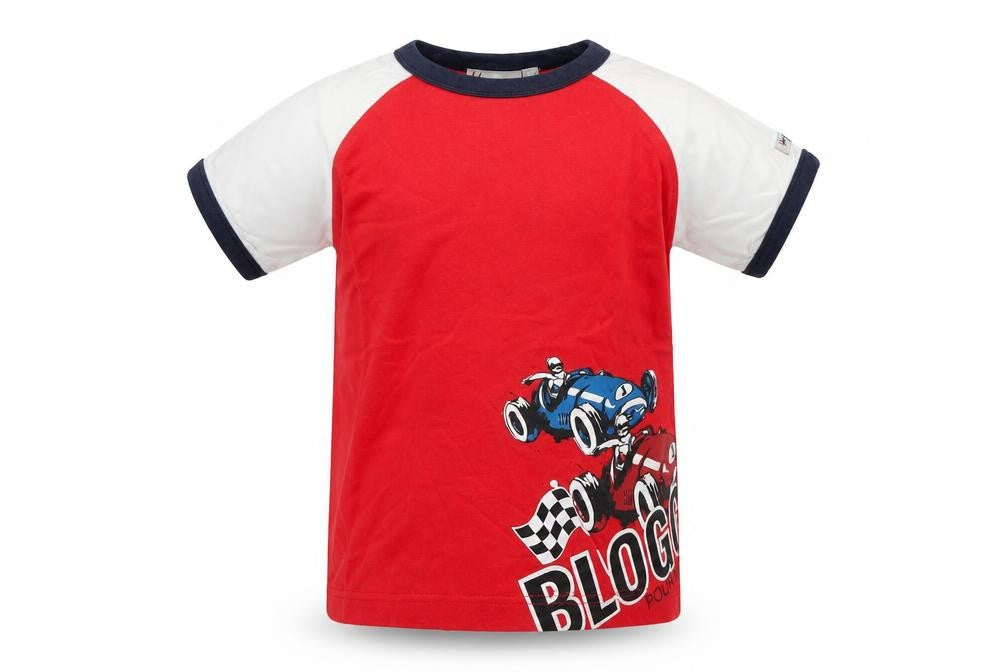 Bbggs Boys Multicoloured  Cotton Basic T-Shirt Size 5-6 Years Round Neck