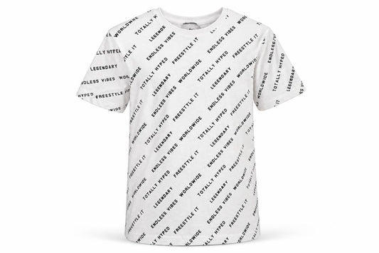 George Boys White  Cotton Basic T-Shirt Size 7-8 Years Round Neck