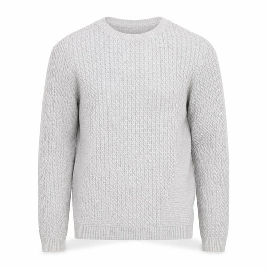 ASOS Mens Grey Round Neck  Cotton Pullover Jumper Size S
