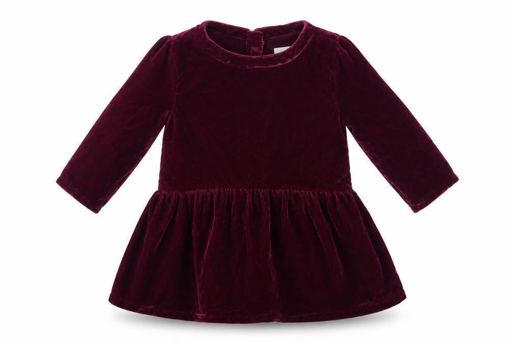 Gymboree Baby Purple  Polyester A-Line  Size 12-18 Months  Crew Neck Button