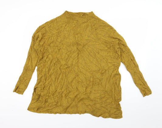 Atmosphere Womens Green Round Neck  Acrylic Pullover Jumper Size 10
