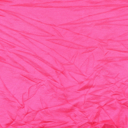 Marks & Spencer Womens Pink Boat Neck  Acrylic Pullover Jumper Size L