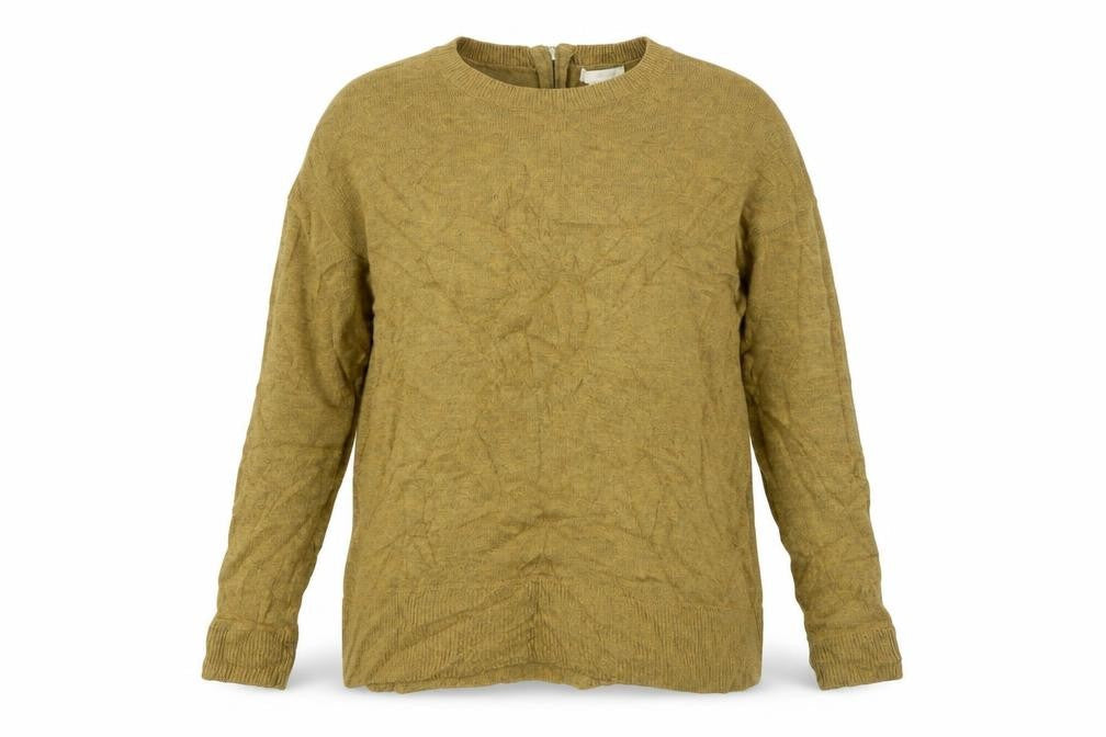H&M Womens Green Crew Neck  Polyester Pullover Jumper Size M