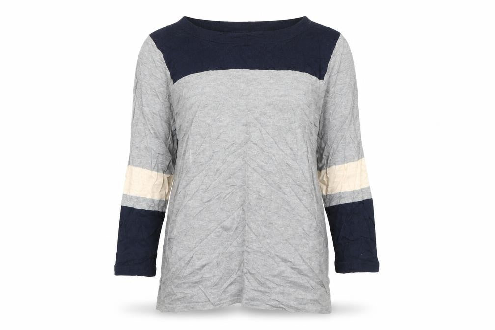 NEXT Womens Grey Boat Neck  Cotton Pullover Jumper Size 10