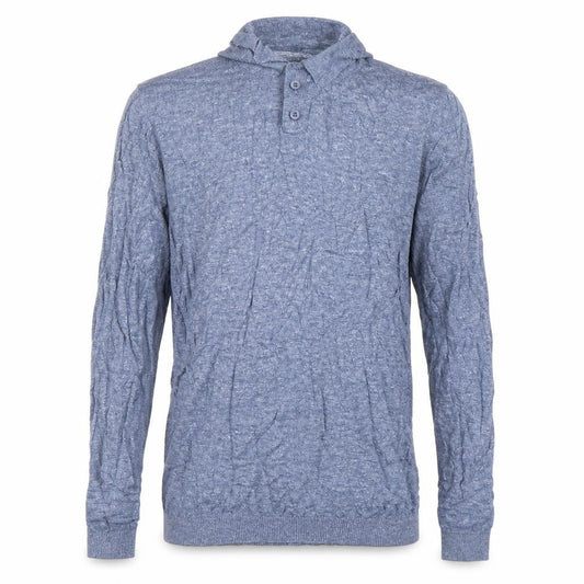 ASOS Mens Blue Collared  Cotton Pullover Jumper Size M