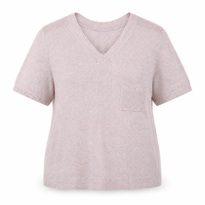 Kaleidoscope Womens Pink V-Neck  Viscose Pullover Jumper Size 16