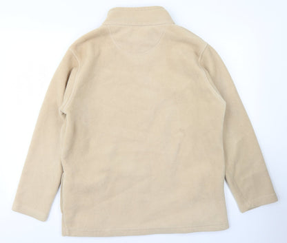 EWM Womens Beige   Jacket  Size M  Zip