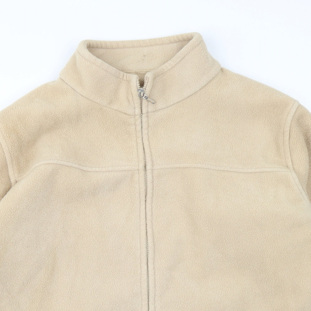 EWM Womens Beige   Jacket  Size M  Zip