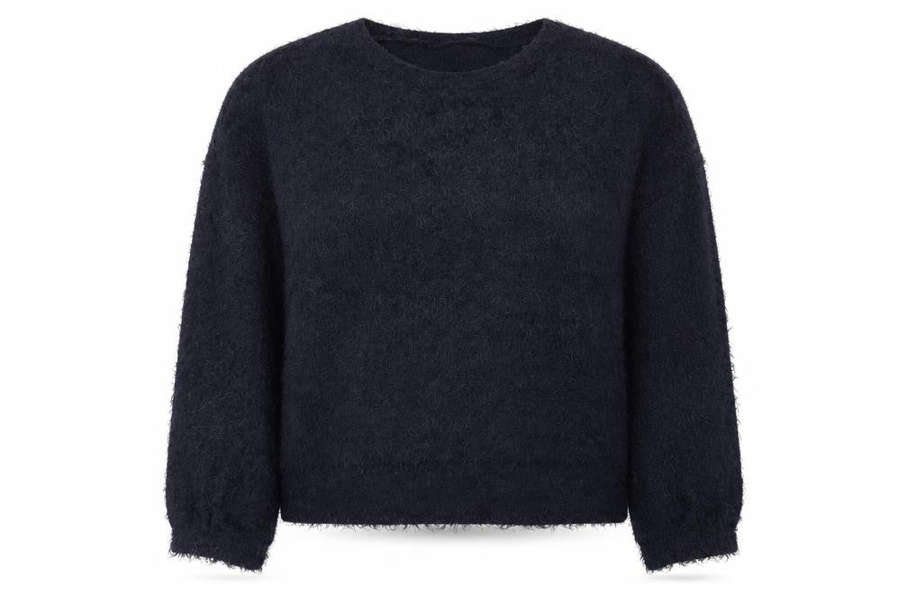 Primark Womens Blue Crew Neck  Polyester Pullover Jumper Size L