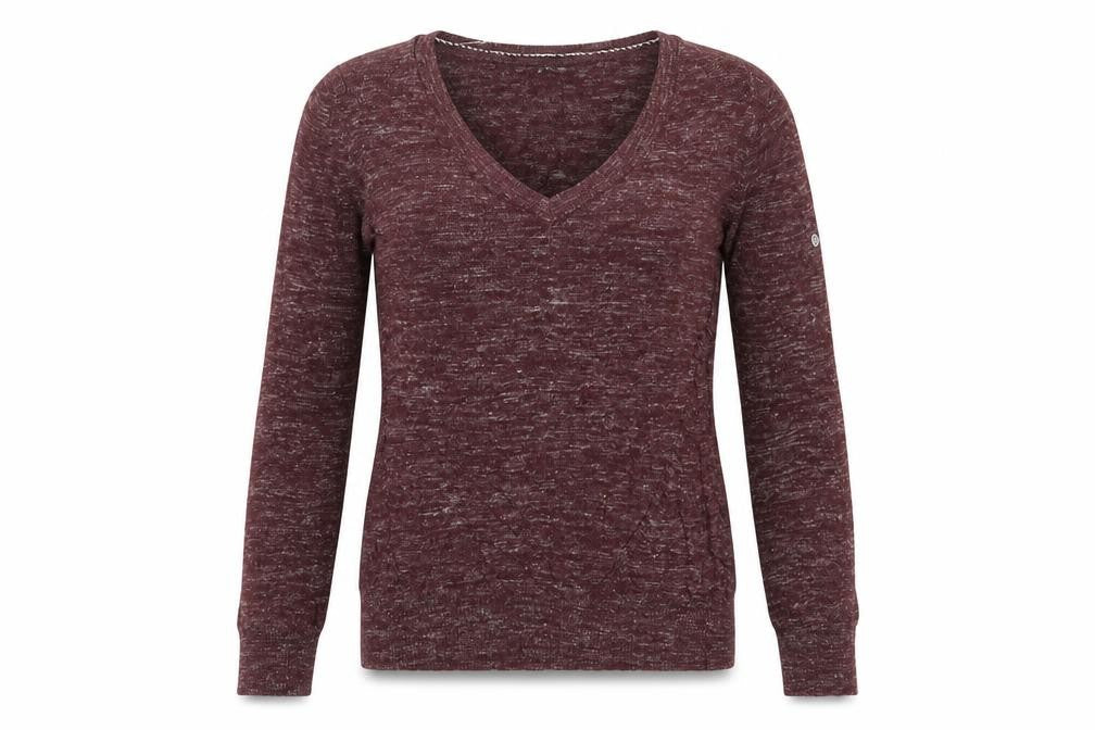 NEXT Womens Purple V-Neck  Acrylic Pullover Jumper Size 8