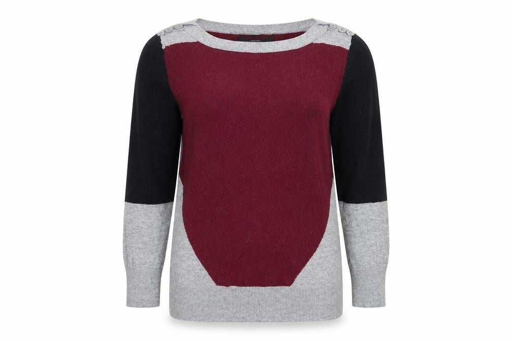 NEXT Womens Purple Round Neck  Cotton Pullover Jumper Size 6