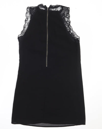 Pins & Needles Womens Black  Polyester Shift  Size S  Round Neck