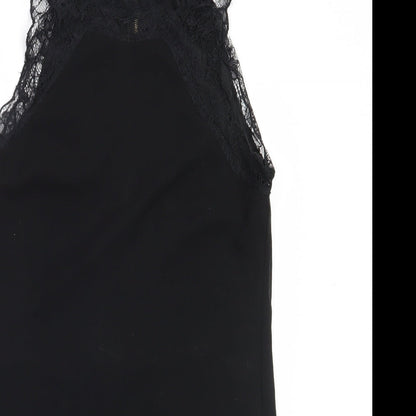Pins & Needles Womens Black  Polyester Shift  Size S  Round Neck