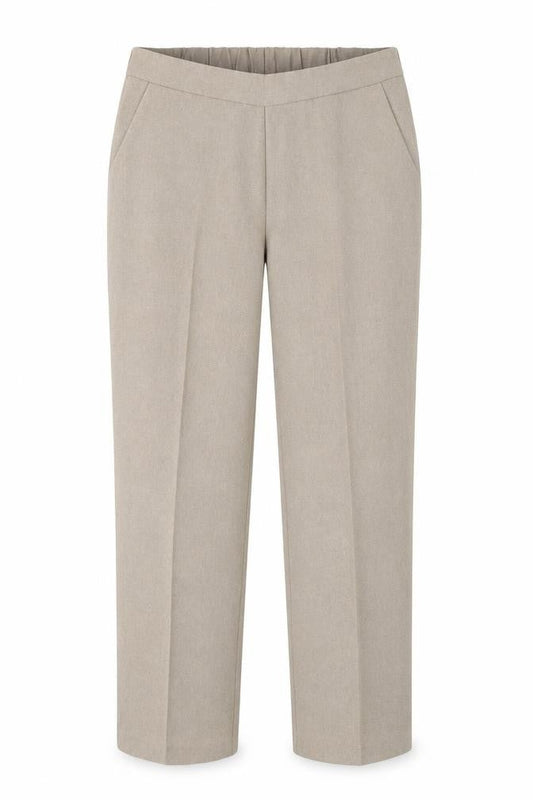 vonmarch Womens Brown  Polyester Trousers  Size 16 L30 in Regular