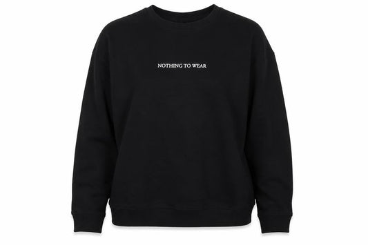 New Look Womens Black  Cotton Pullover  Size M  Pullover - Nothing to Wear