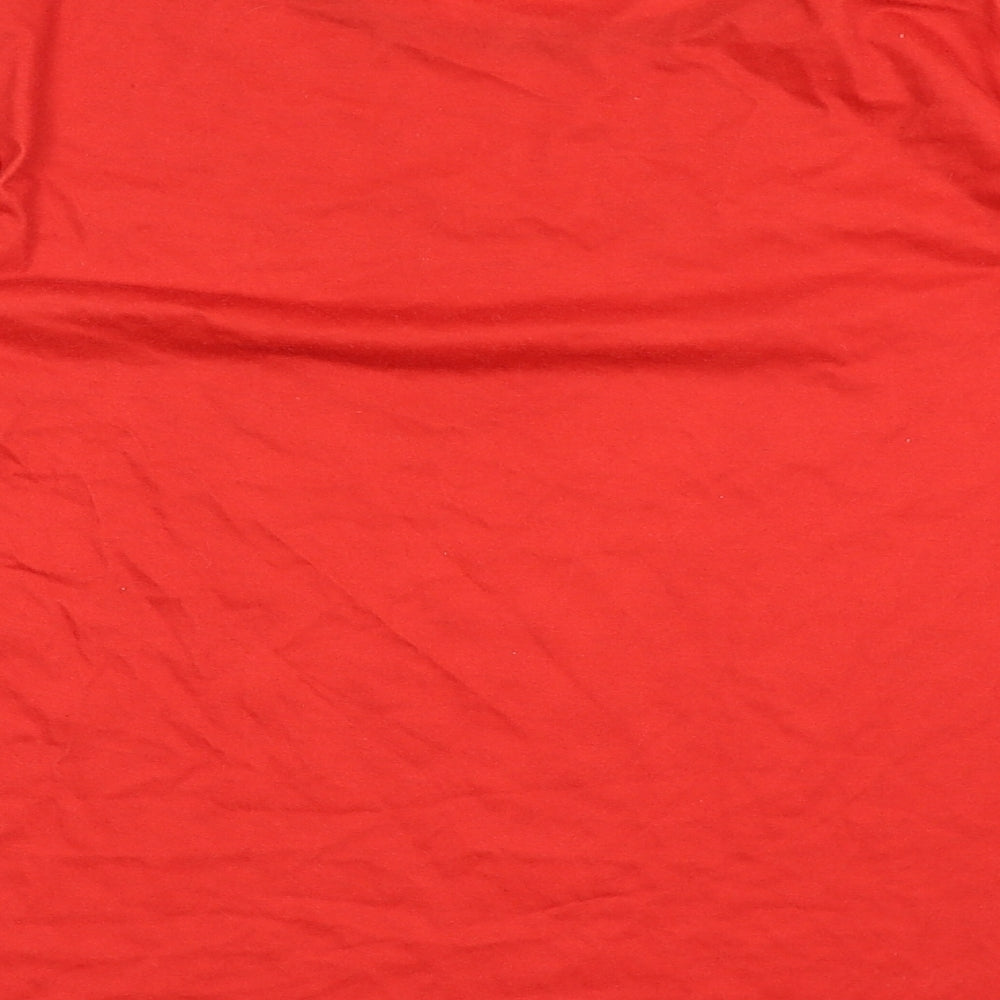 Preworn Womens Red  Polyester Pullover Sweatshirt Size M  Pullover - christmas