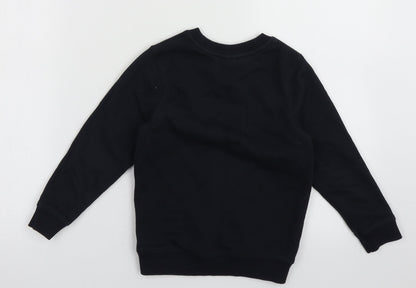TU Boys Blue  Cotton Pullover Sweatshirt Size 4 Years  Pullover - school wear