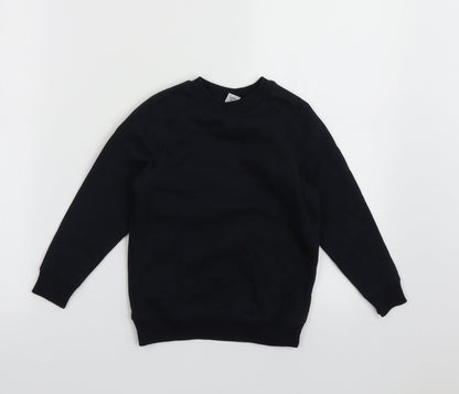 TU Boys Blue  Cotton Pullover Sweatshirt Size 4 Years  Pullover - school wear