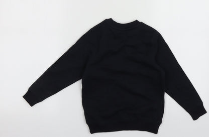 TU Boys Blue  Cotton Pullover Sweatshirt Size 4 Years  Pullover - school wear