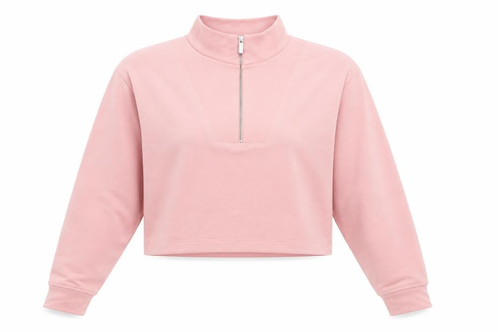 Pimkie Womens Pink  Cotton Pullover Sweatshirt Size M  Pullover