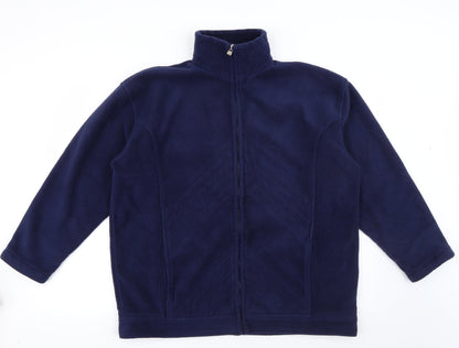 First Avenue Womens Blue   Jacket  Size L  Zip
