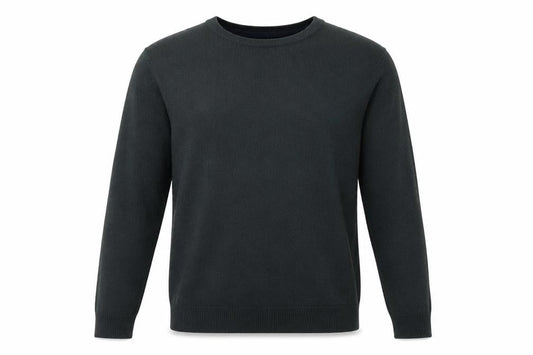 Matalan Mens Green Crew Neck  Acrylic Pullover Jumper Size M
