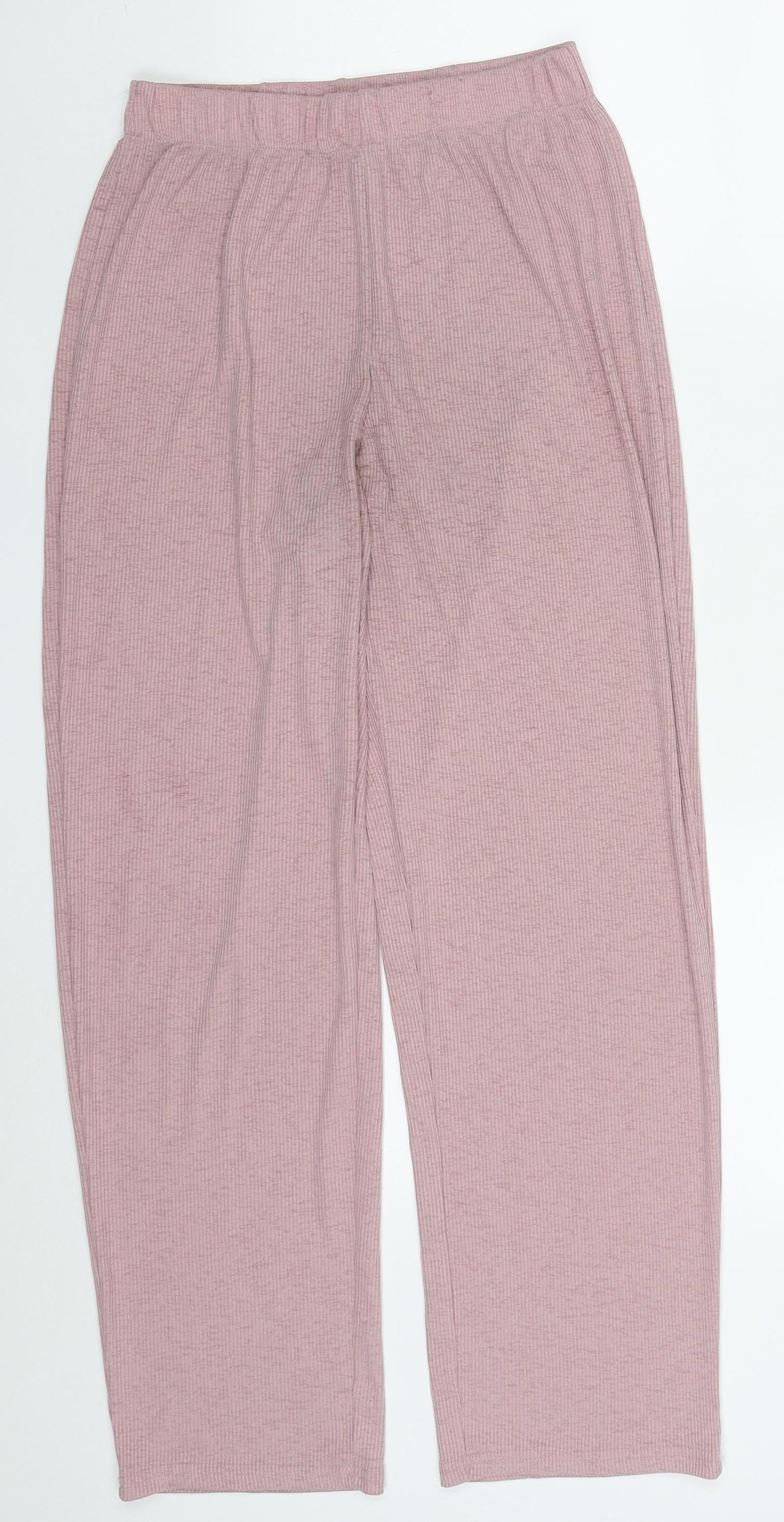 SheIn Womens Pink  Polyester Trousers  Size M L27.5 in Regular